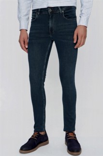 Men Clothing - Men Khaki Samara Denim Slim Fit Slim Fit Jean Jeans 100350962 - Turkey