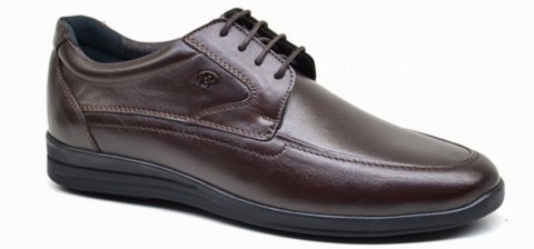 Sneakers & Sports - SHOFLEX AIR CONDITIONED SHOES - BROWN K KH - MEN'S SHOES,Leather Shoes 100325178 - Turkey
