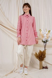 Woman Clothing - قميص تونيك سيير نسائي 100326067 - Turkey