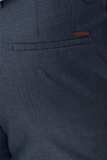 Men's Black Newland Slim Fit Side Pocket Fabric Trousers 100350951