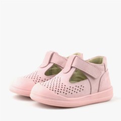 Shaun Genuine Leather Pink Anatomic Baby Sandals 100352388