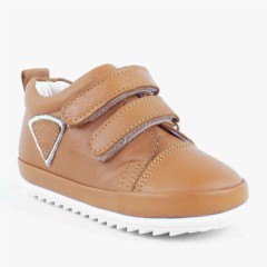 Baby Boy Shoes - Chaussures pour tout-petit en cuir véritable Tabac First Step 100316945 - Turkey