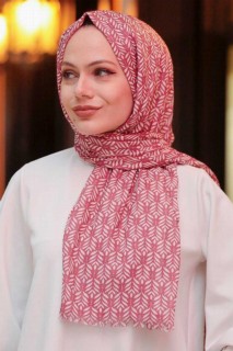 Other Shawls - Châle Hijab Rouge Bordeaux 100339423 - Turkey