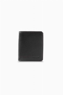 Wallet - Medium Brown Men's Wallet with Double Piston, Coin Eyes 100345638 - Turkey