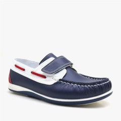 Boy Shoes - Feniks Teens Shoes Velcro Sportive Classic 100278578 - Turkey