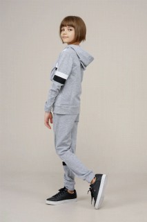 Young Girl's Detailed Tracksuit Set 100352531