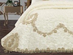 September French Guipure Blanket Set Cream 100330349