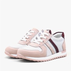 Genuine Leather Pink Casual Sports Shoes for Girls 100278721