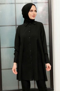 Tunic - Black Hijab Tunic 100340660 - Turkey