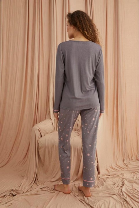 Women's Patterned Pajamas Set 100342619