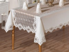 French Guipure Efsa Lace Dinner Set - 25 Pieces 100259864