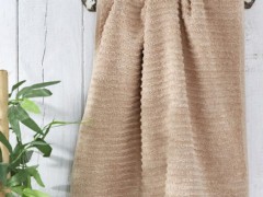 Dowry Towel - Sila Cotton Hand Face Towel Light Brown 100329265 - Turkey