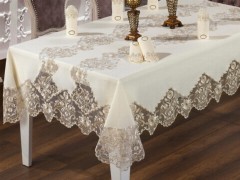 French Guipure Bouquet Lace Dinner Set - 25 Pieces 100259860