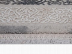Zarif Blue Beige Rectangle Carpet 160x230cm 100332640