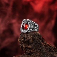 Moon Yildiz Police Special Operations Silver Ring 100348091