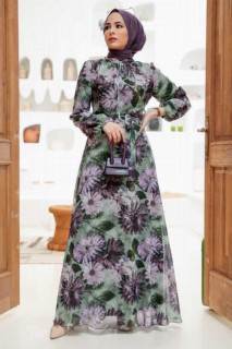 Daily Dress - فستان حجاب أخضر 100339734 - Turkey
