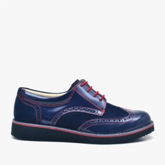 Hidra Patent Leather Lace-up Shoes for Youngsters 100278541