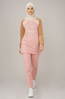 Lingerie & Pajamas - Women's Garni Tracksuit Set 100325535 - Turkey