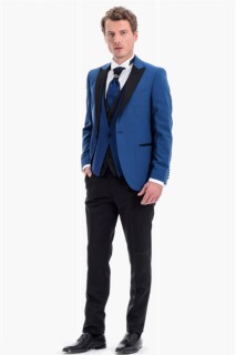 Men's Sax Carvin Slim Fit Slim Fit Slim Fit Suit Tuxedo 100351074