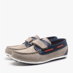 Genuine Leather Classic School Sailor Shoes for Boys 100278736