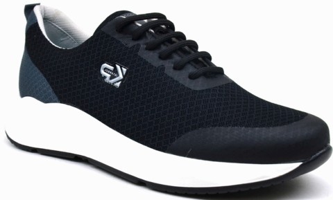 Sneakers & Sports -  KRAKERS SPORTS - BLACK - MEN'S SHOES,Textile Sneakers 100325378 - Turkey