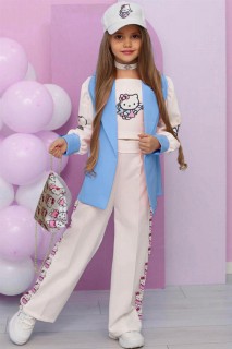 Girls - Boys' Blazer Jacket with String Strap Hello Kitty 100328449 - Turkey