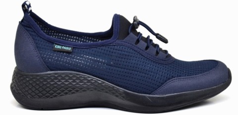 KRAKERS AIR DAILY - NAVY BLUE WIND - WOMEN'S SHOES,Textile Sneakers 100325143