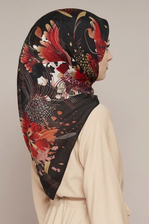 Woman Bonnet & Hijab - Women's India Scarf 100342573 - Turkey
