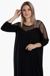 Plus Size Long Sleeve Lace Long Sleeve Dress 100276551