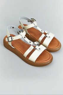 Kevon Cream Toe Sandals 100343446