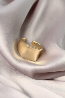 Rings - Gold Color Women's Ring 100326479 - Turkey