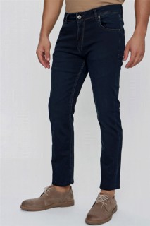 pants - بنطلون جينز نيكول دينم ديناميكي أزرق كحلي للرجال 100350964 - Turkey