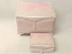 Model Lacy 2-Pack Dowry Box With Lid Pink 100257788