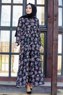 Clothes - Robe hijab noire 100336240 - Turkey