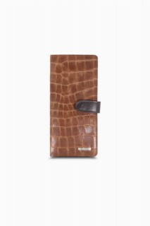 Handbags - Guard Large Croco Leather Phone Wallet with Card and Money Slot 100345671 - Turkey