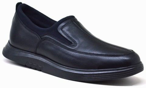 COOL COMFORT - BLACK - MEN'S SHOES,Leather Shoes 100352509
