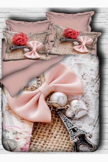 Best Class Digital Printed 3d Double Duvet Cover Set Bow Tie 100257719