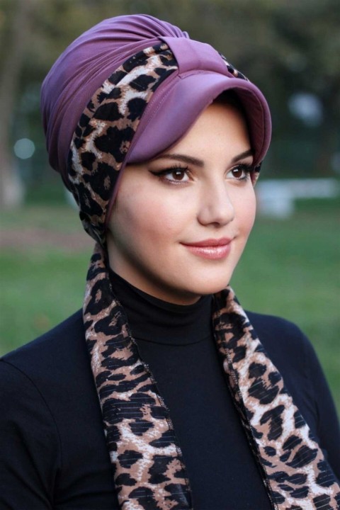 Woman Bonnet & Turban - وشاح قبعة بونيه - Turkey