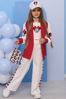 Girl Clothing - Boys' Blazer Jacket with String Strap Mickey Mouse 100328444 - Turkey