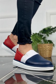 Men Shoes-Bags & Other - Chaussures Homme BLEU MARINE / BLANC / ROUGE 100342032 - Turkey