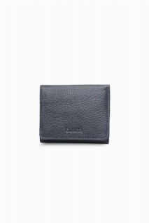Wallet - أزرق كحلي- محفظة جلد أحمر كلاريت للرجال 100346011 - Turkey