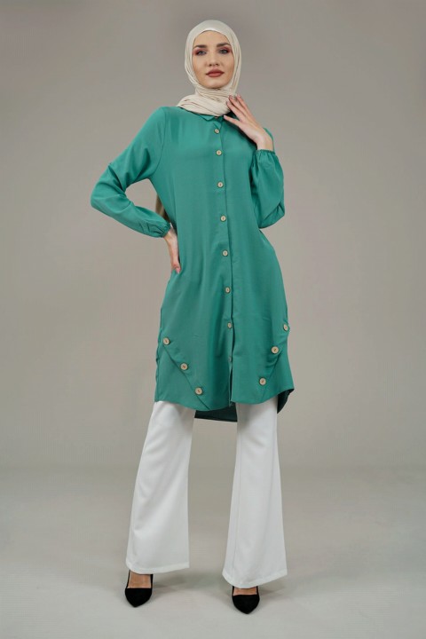 Women's Front Buttoned Tunic 100342514