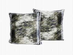 Cushion Cover - غطاء وسادة مخملي رعوي سعة 2 لتر أنثراسايت 100330675 - Turkey