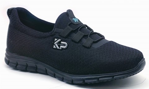 Sneakers & Sports - KRAKERS CASUAL - BLACK - WOMEN'S SHOES,Textile Sneakers 100325346 - Turkey