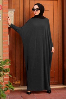 Clothes - Smoke Color Hijab Dress 100338814 - Turkey