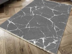 Non-Slip Base Digital Print Velvet Carpet Crack Wall Anthracite 150x220 Cm 100260404