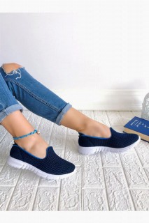 Lilliana Navy Blue White Sole Sports Shoes 100343262