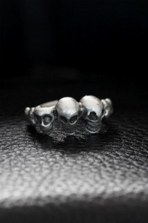 Silver Rings 925 - Adjustable Skull Model Men's Ring 100319550 - Turkey