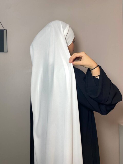 Crepe Premium - Hijab PAE - off white - Turkey