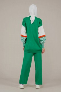 Women's Colorful Double Knitwear Suit 100352588